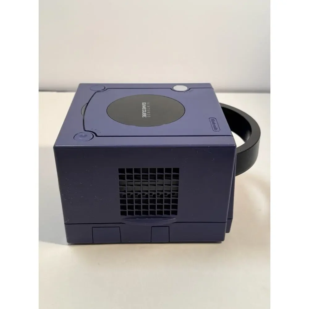 Nintendo Gamecube Purple Console Purple Controller AC AV Bundle NTSC-U/C A